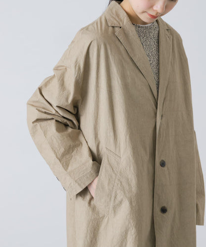 西裝領工裝大衣