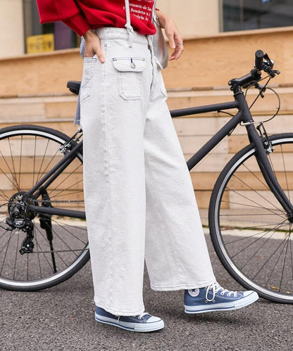 寬鬆 MARINE BAGGY SALOPETTE 揹帶褲（ 可成套搭配）