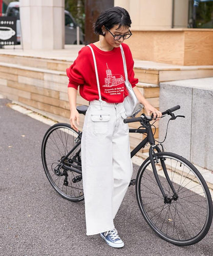 寬鬆 MARINE BAGGY SALOPETTE 揹帶褲（ 可成套搭配）