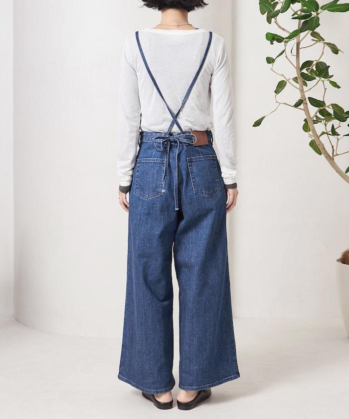 寬鬆 MARINE BAGGY SALOPETTE 揹帶褲（ 可成套搭配）