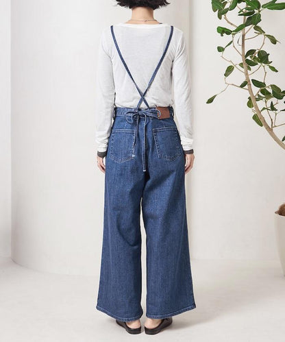 寬鬆 MARINE BAGGY SALOPETTE 揹帶褲（ 可成套搭配）