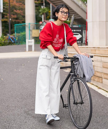 寬鬆 MARINE BAGGY SALOPETTE 揹帶褲（ 可成套搭配）