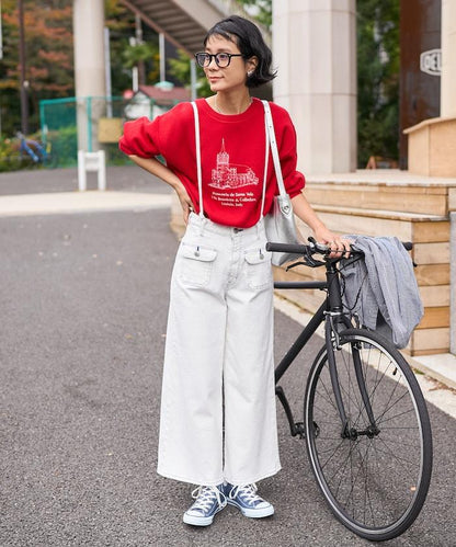 寬鬆 MARINE BAGGY SALOPETTE 揹帶褲（ 可成套搭配）