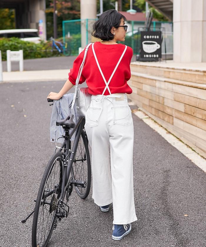 寬鬆 MARINE BAGGY SALOPETTE 揹帶褲（ 可成套搭配）