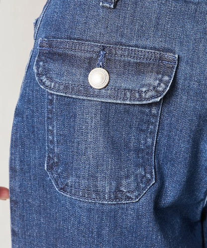 寬鬆 MARINE BAGGY SALOPETTE 揹帶褲（ 可成套搭配）