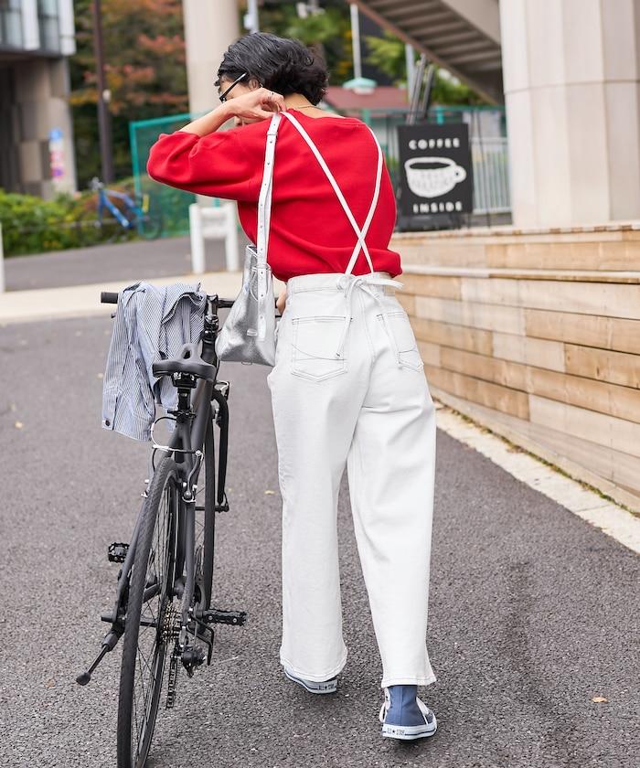 寬鬆 MARINE BAGGY SALOPETTE 揹帶褲（ 可成套搭配）