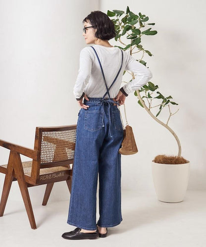 寬鬆 MARINE BAGGY SALOPETTE 揹帶褲（ 可成套搭配）