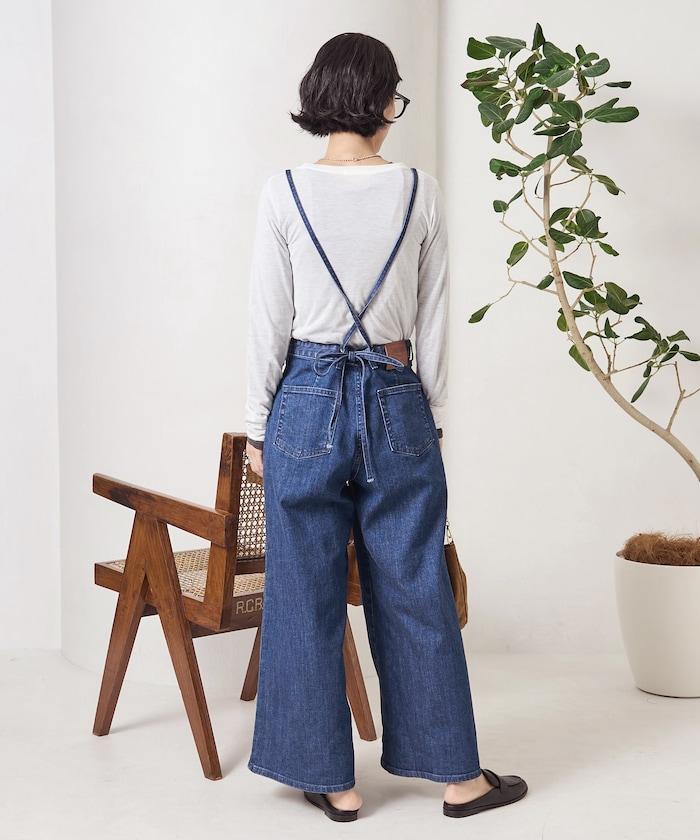 寬鬆 MARINE BAGGY SALOPETTE 揹帶褲（ 可成套搭配）