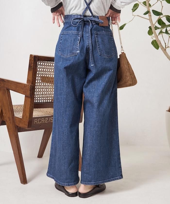 寬鬆 MARINE BAGGY SALOPETTE 揹帶褲（ 可成套搭配）