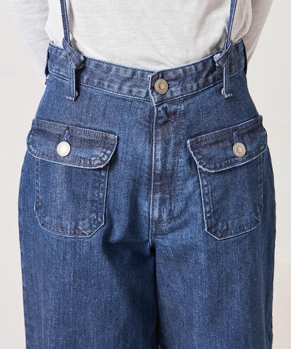 寬鬆 MARINE BAGGY SALOPETTE 揹帶褲（ 可成套搭配）