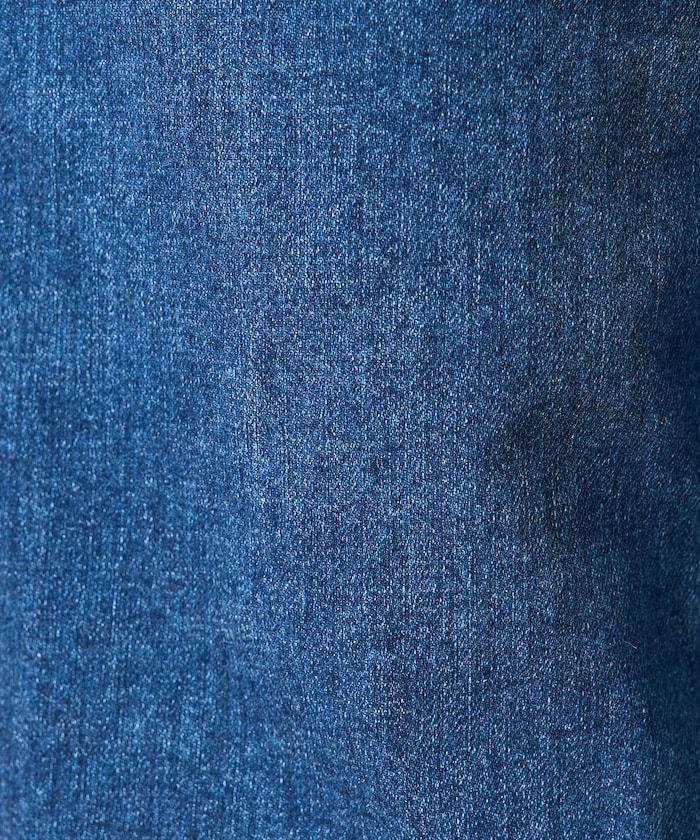 LISA LACE UP WIDE DENIM 繫帶闊腿牛仔褲