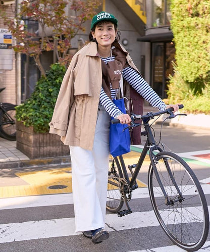 LISA LACE UP WIDE DENIM 繫帶闊腿牛仔褲