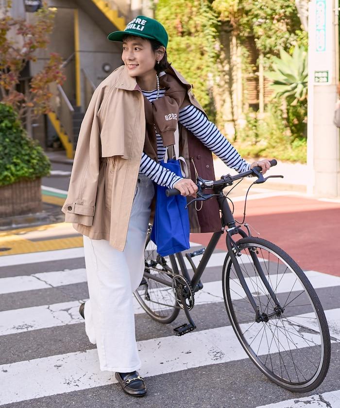 LISA LACE UP WIDE DENIM 繫帶闊腿牛仔褲