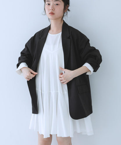 荷葉邊袖 西裝外套