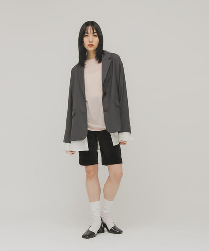 方頭 不對稱設計 單鞋