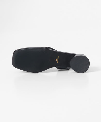 方頭 不對稱設計 單鞋