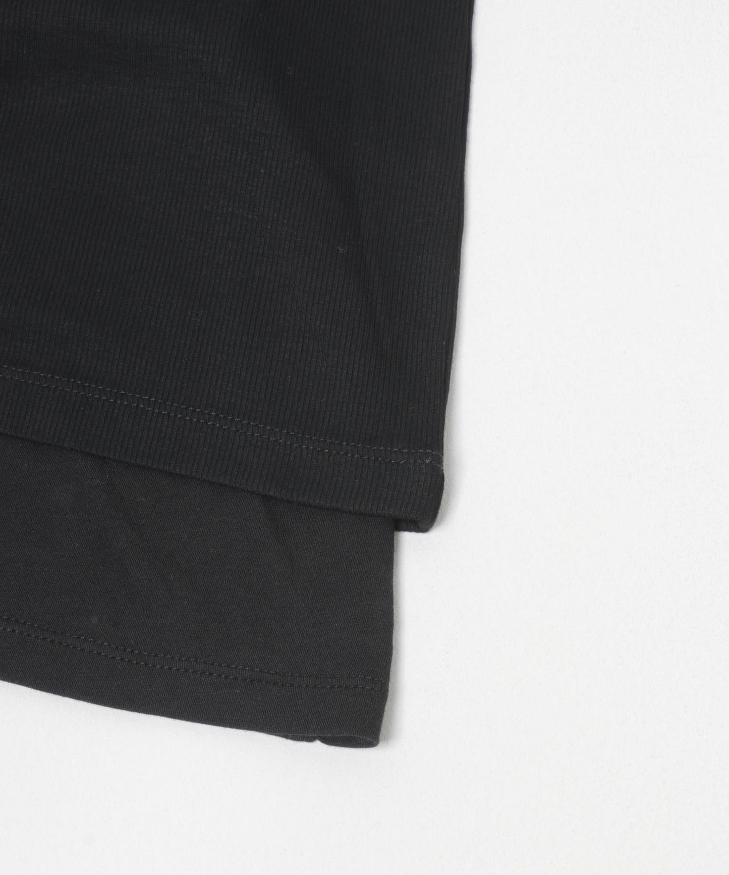 layered long set tee T恤