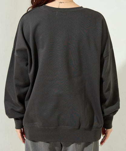 條碼刺繡×圓形LOGO印花 衛衣