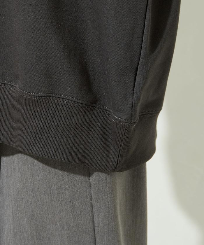 條碼刺繡×圓形LOGO印花 衛衣