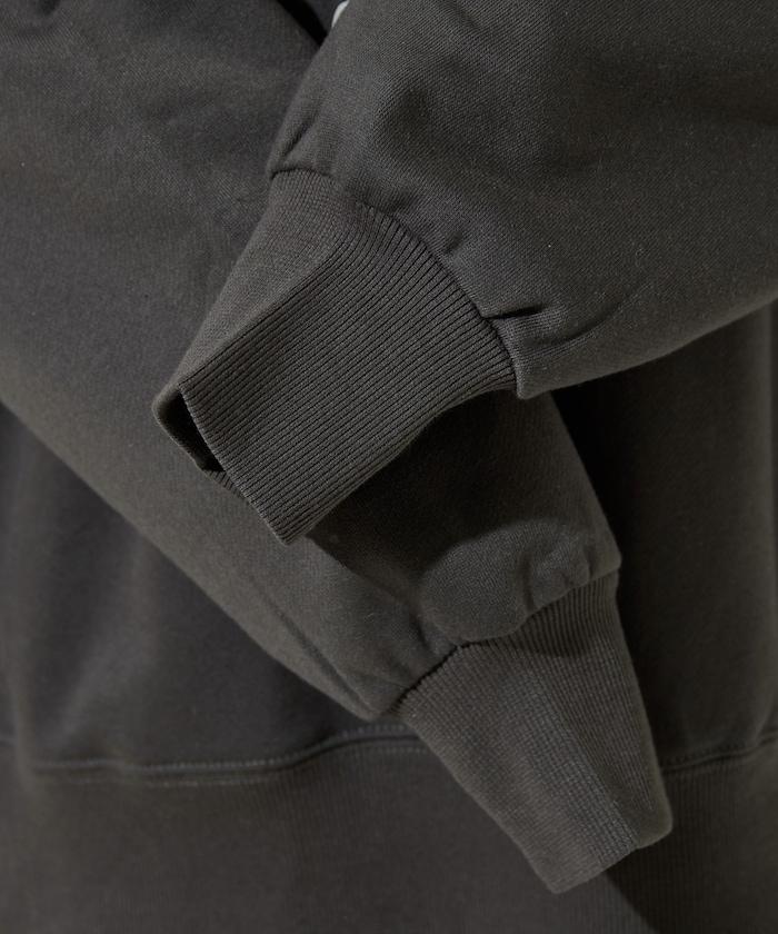 條碼刺繡×圓形LOGO印花 衛衣