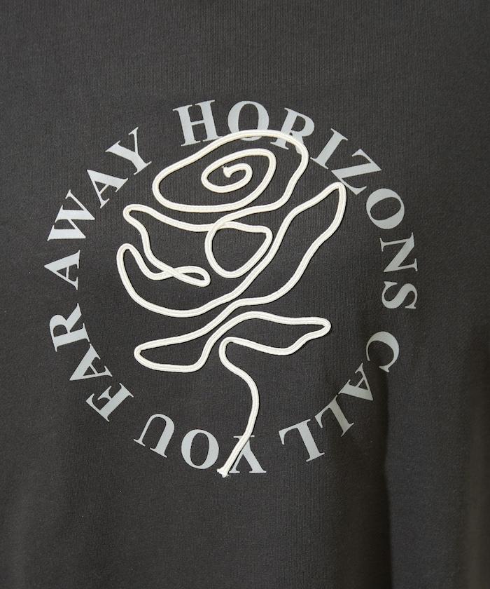 條碼刺繡×圓形LOGO印花 衛衣