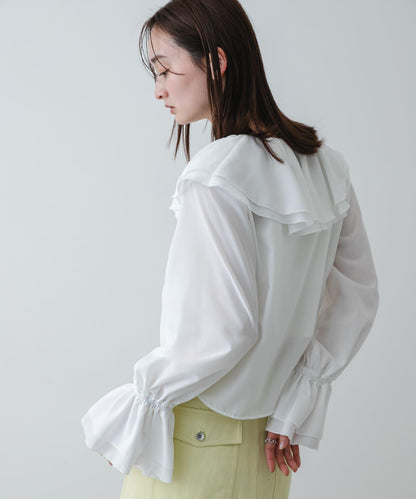 荷葉邊襯衫