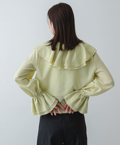 荷葉邊襯衫