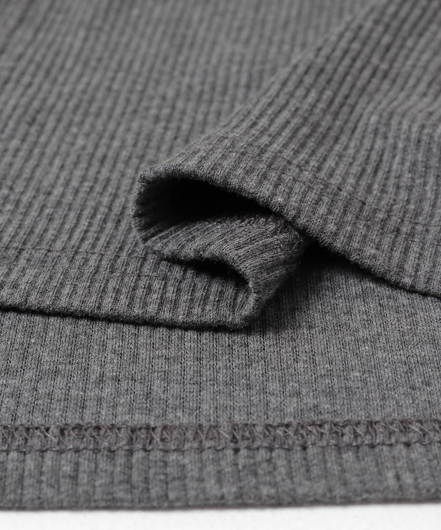 疊領設計 羅紋面料 連衣裙