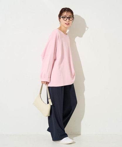 做舊拼色 寬鬆 抓絨 衛衣