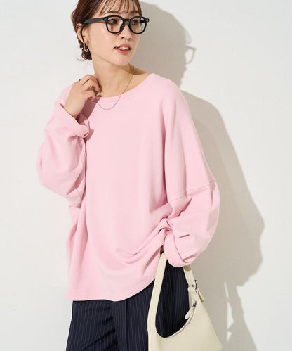 做舊拼色 寬鬆 抓絨 衛衣