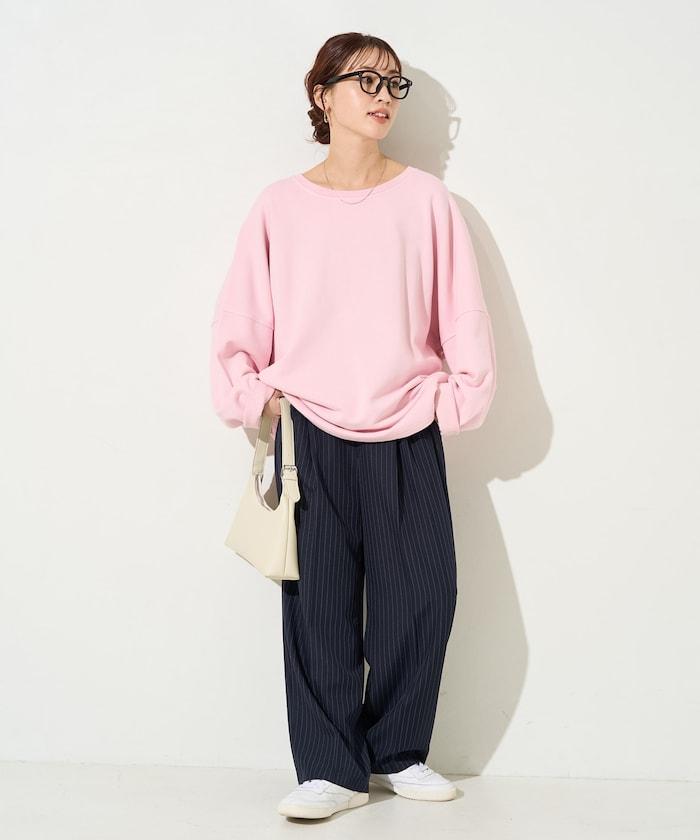 做舊拼色 寬鬆 抓絨 衛衣