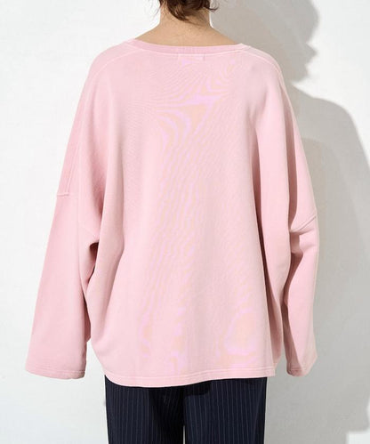 做舊拼色 寬鬆 抓絨 衛衣