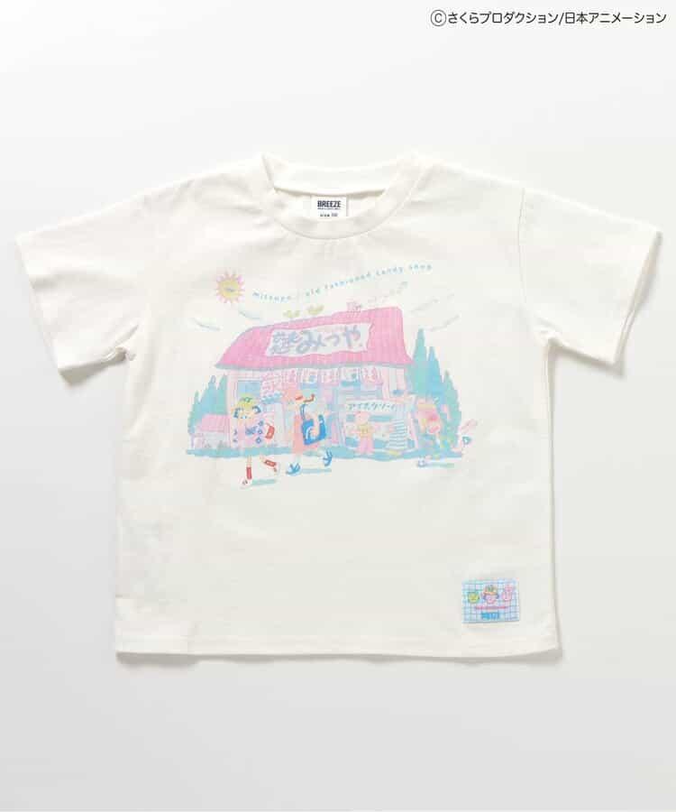 ちびまる子ちゃん（櫻桃小丸子） 聯名系列 圖案T恤 兒童款