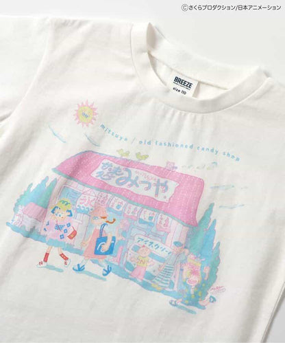 ちびまる子ちゃん（櫻桃小丸子） 聯名系列 圖案T恤 兒童款