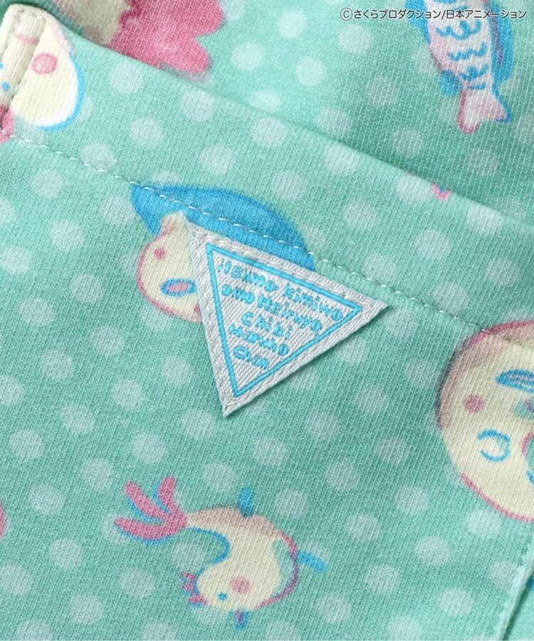 ちびまる子ちゃん（櫻桃小丸子） 聯名全印花DAISUKI系列 九分褲