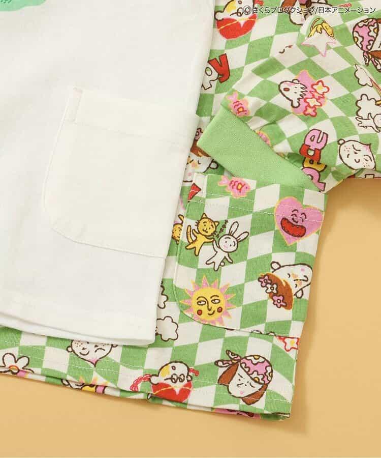 ちびまる子ちゃん（櫻桃小丸子） 合作系列 長袖T恤 どっちも正解DAISUKI款