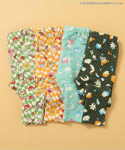 ちびまる子ちゃん（櫻桃小丸子） 聯名全印花DAISUKI系列 九分褲