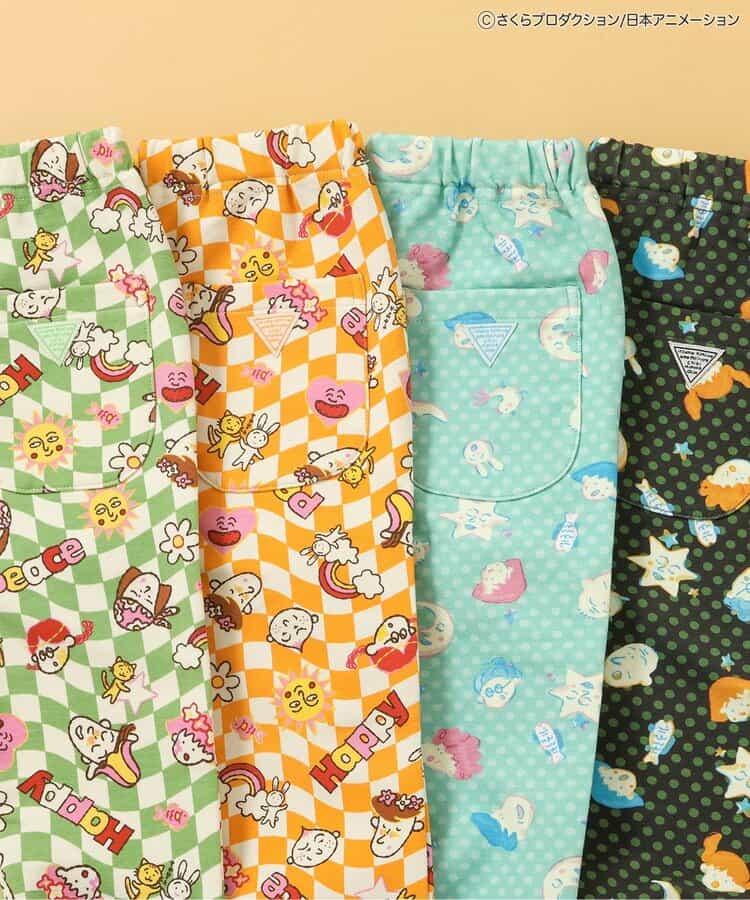 ちびまる子ちゃん（櫻桃小丸子） 聯名全印花DAISUKI系列 九分褲