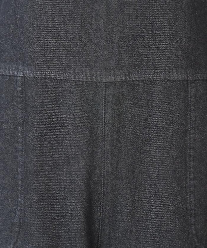 繫帶設計 牛仔面料 揹帶褲