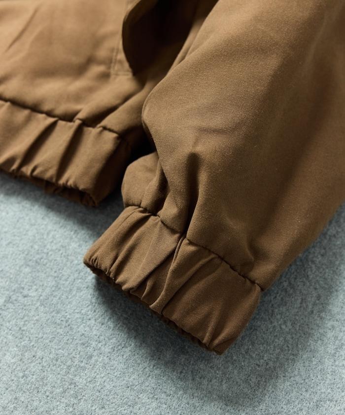 斜紋立領夾克外套