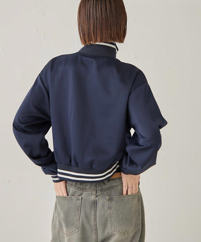 S字Logo 短版設計 運動夾克