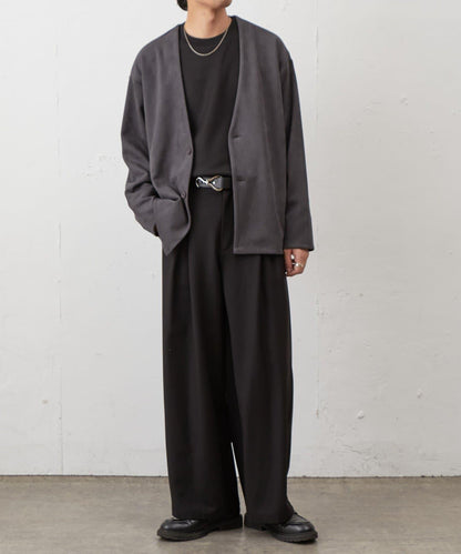 復刻款 可成套 合成麂皮 開衫