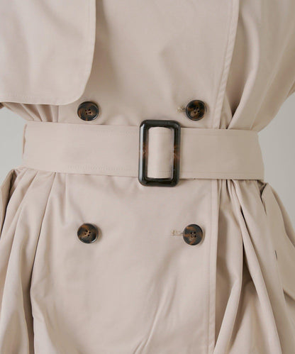 SALON by Chico 蓬鬆中長款風衣