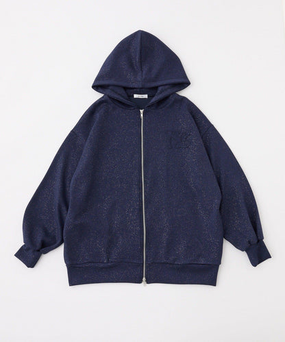 亮片Logo設計 連帽衛衣