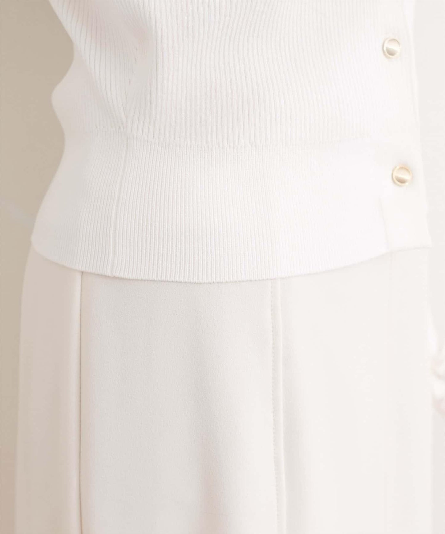 袖口蝴蝶結羅紋針織開衫