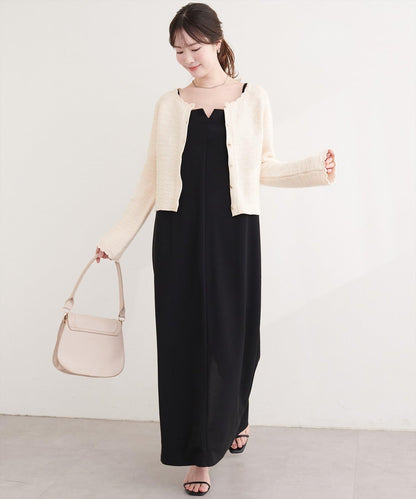 波浪邊 針織開衫