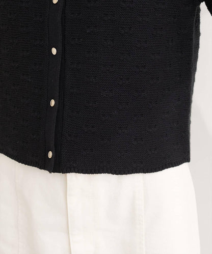 波浪邊 針織開衫