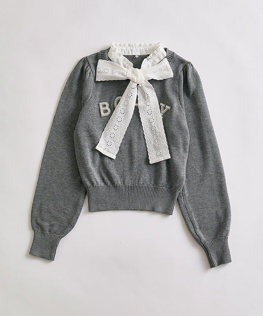 spring color pallete knit 針織上衣