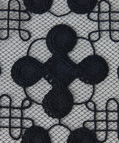 PAPILLONNER/パピヨネ 蕾絲圖案頭巾