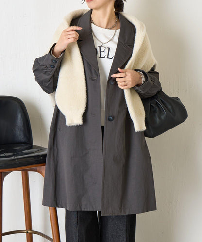 後褶設計 切斯特大衣